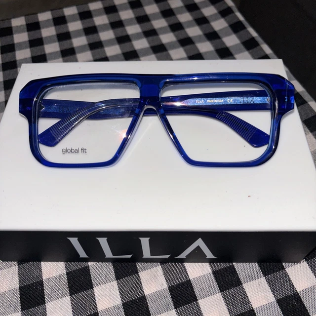 New MaxStudio MS 161M Navy  Navy Blue Frame Semi-Rimless/Size 52-15-135/NWT Monturas de gafas, Cuidado de la vista y óptica, Belleza y  main image 2