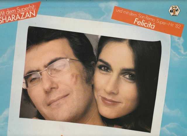 AL BANO & ROMINA POWER felicita LP 1982 germany EMI vinyl club edition ...