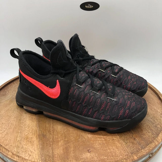 Nike 869999-060 KD Kevin Durant 9 Aunt Pearl GS Black Sneaker Shoes Youth US 7Y