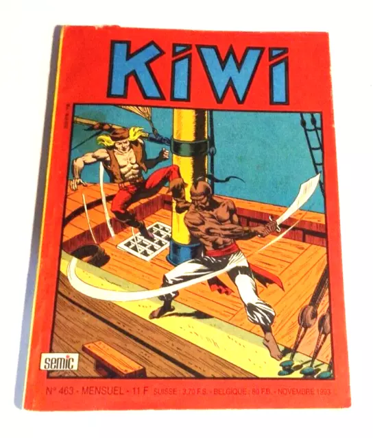 Petit format   KIWI , mensuel N° 463,   Bon état