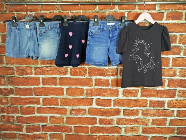 Girls Bundle Age 5-6 Years H&M Next Zara M&S Shorts Skirt Tee Denim Sweat 116Cm