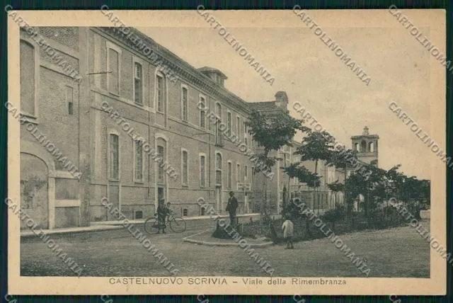 Alessandria Castelnuovo Scrivia cartolina QK0754