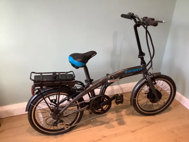 Apollo transport electric folding shop bike