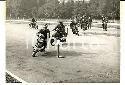 1958 Autodromo MONZA Corso inseguimento in moto per GUARDIA DI FINANZA - Foto