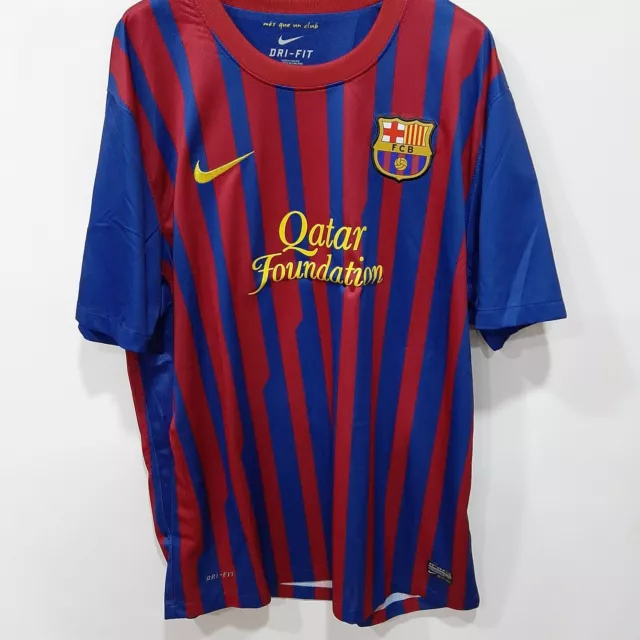 Maglia Calcio Vintage Barcellona 2011 12 Nike Blaugrana