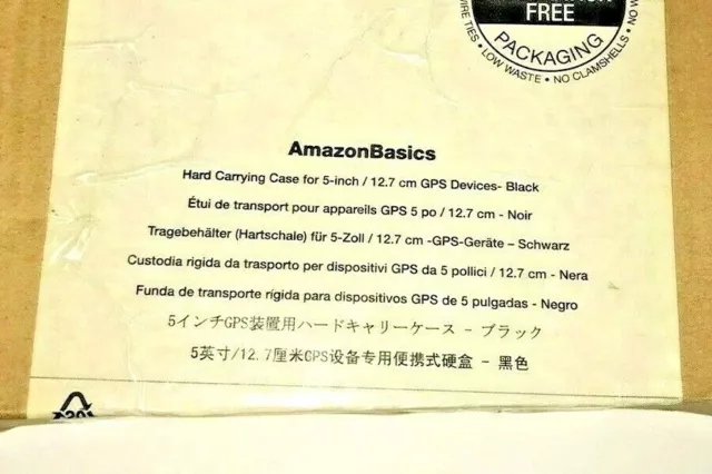 Étui de transport rigide pour appareils GPS 5 pouces AmazonBasics NEUF DANS SA BOÎTE NEUF DANS SA BOÎTE non ouvert 3