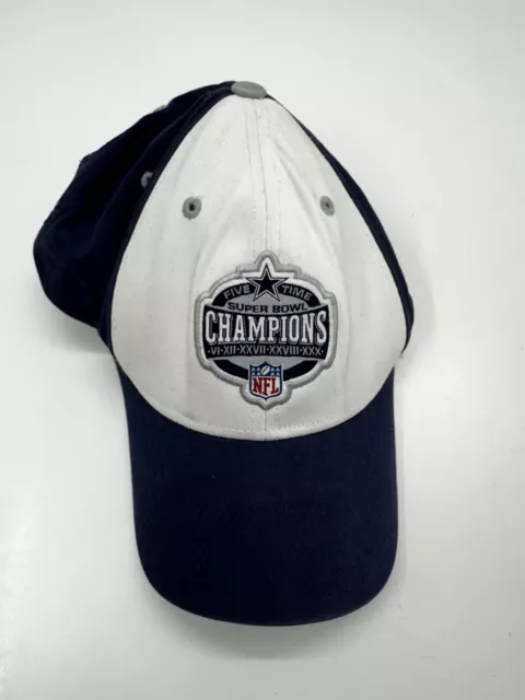 Reebok NFL Team Apparel Hat Dallas Cowboys 5x Super Bowl Champions Cap