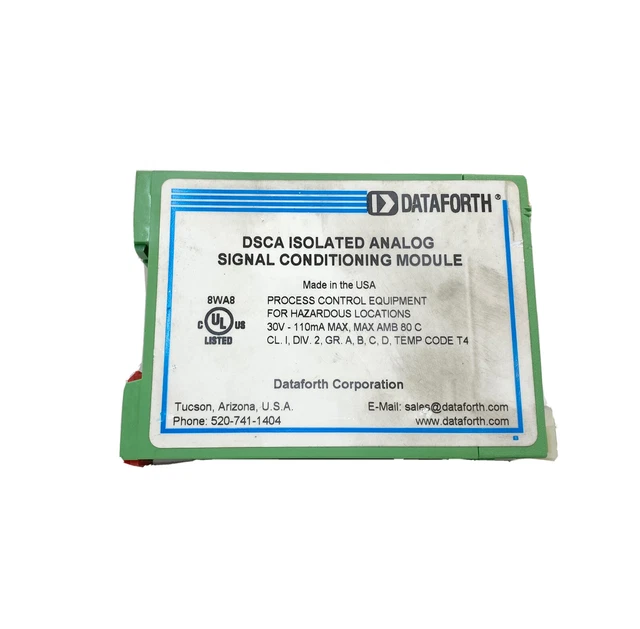 Dataforth DSCA33 Dsca Isolato Analogico Signal Condizionamento Modulo AC Input