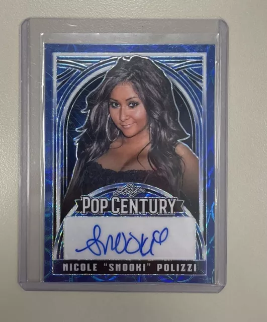 2024 LEAF POP Century Nicole “Snooki” Polizzi BLUE SCOPE 3/6 31.00