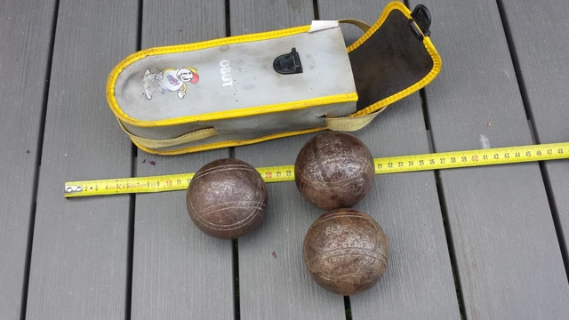 3 Rares Anciennes Boules Pétanque OBUT Super Inox Certificat 735 Grammes. | eBay