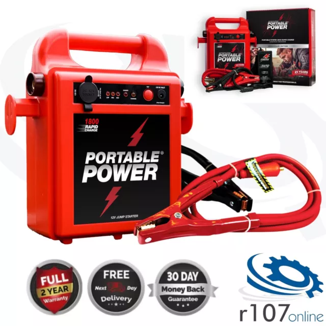 Tragbares Power 1800RC 12 V Pro Jump Starter Booster Pack (ersetzt Snap On 1700)