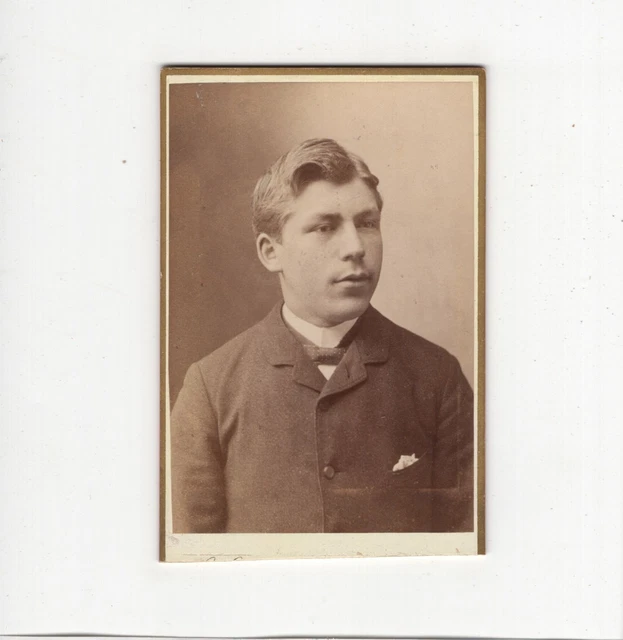 CDV Foto Herrenportrait - Frankfurt Main 1880er
