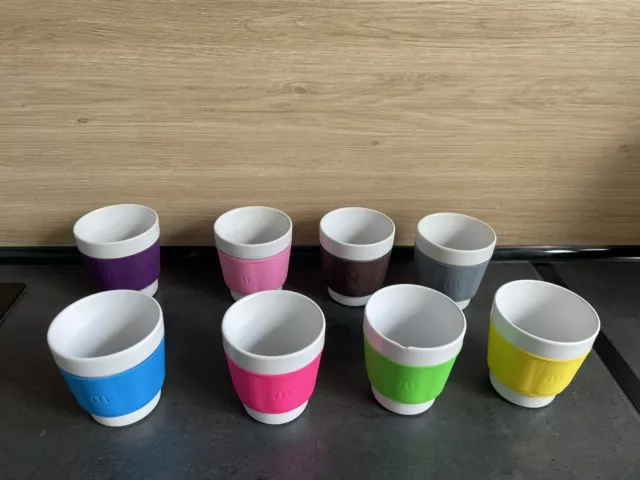 MAC DONALD’S - Lot 8 Tasses Mugs Mac Donald's / PATRICK NORGUET -Mc Café