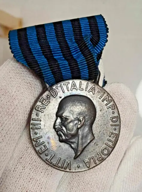 Medaglia Africa Orientale - Campagna D'Etiopia - Vittorio Emanuele III