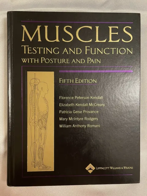 Muscles : Testing and Function, with Posture and Pain by Elizabeth Kendall...