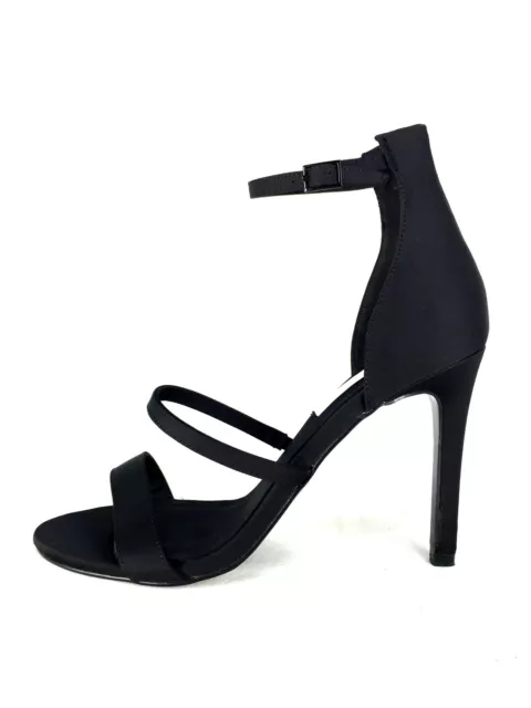 SANDALI H&M conscious collection neri cinturino caviglia taglia eur 38 39