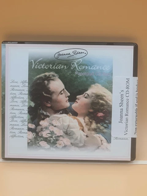 Joanna Sheen Papelería Romance Victoriano CD-ROM Fabricación de Tarjetas Elaboración
