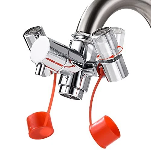 Station for Emergency Eye Wash - Faucet Mounted Eye Wash Station Att...