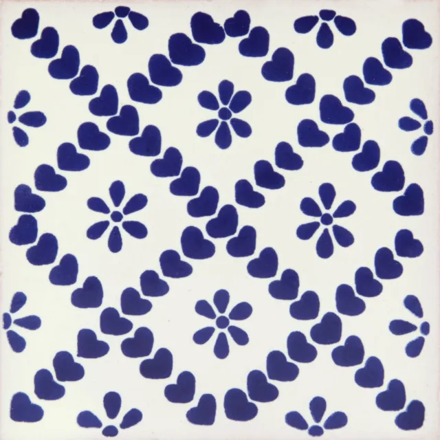 Talavera azulejos con un patrón patchwork 30 piezas de pared cocina - Escamas