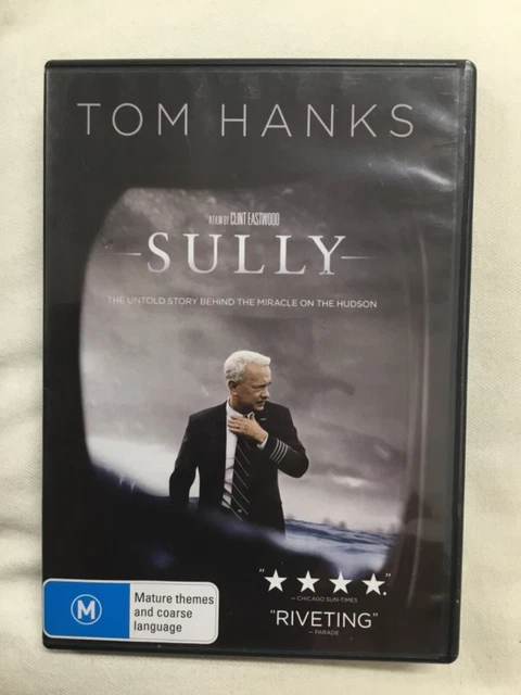 Sully - Region 4 DVD - Great Condition - Tom Hanks - FREE POST