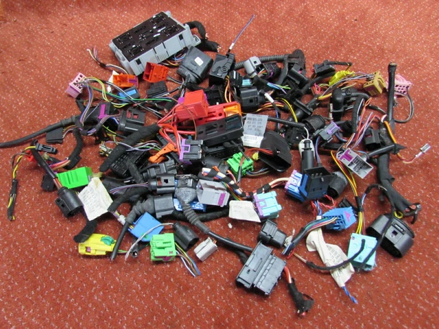 STECKERPAKET ELEKTRONIK STECKER Kontakte für Bastler VW Golf Sportsvan ...