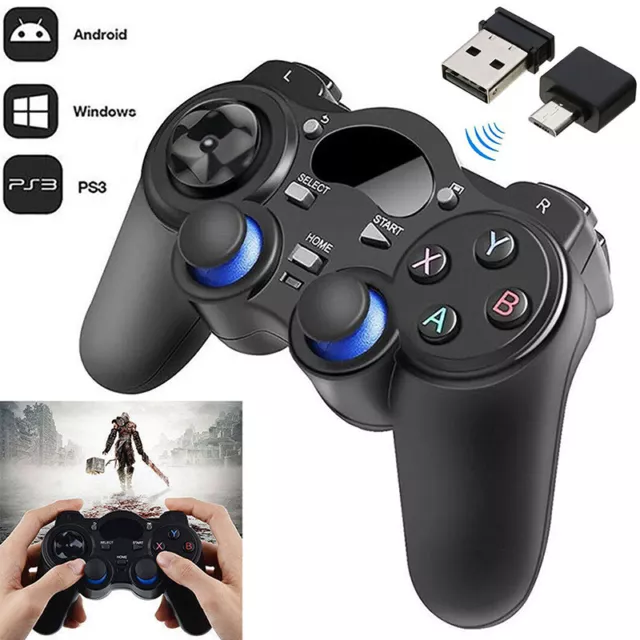 2.4G Wireless Controller Gaming Gamepad Joystick for Android Tablet Phone PC TV