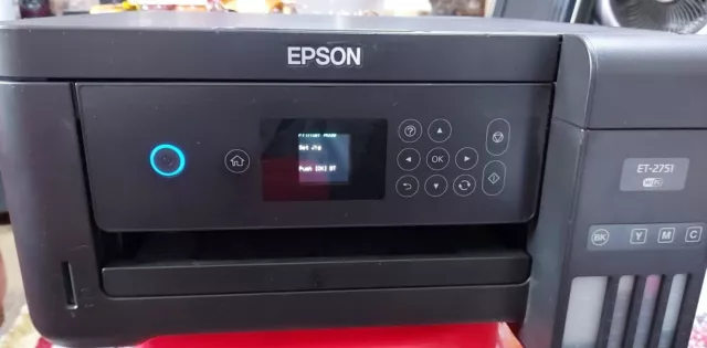 Epson EcoTank ET-2751 A4 All in One Inkjet Printer. Printer Mode. Working.