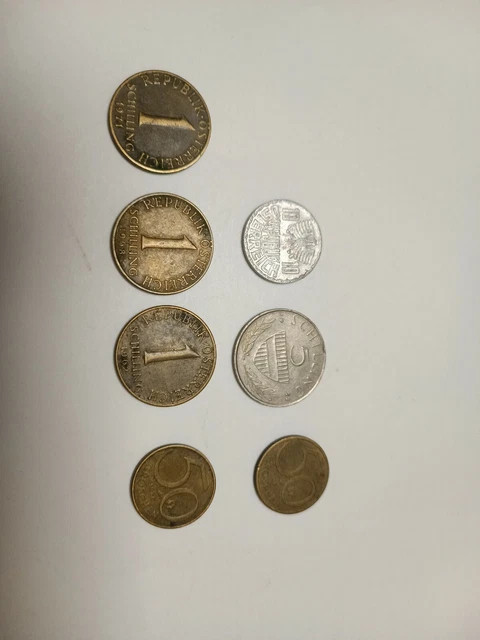 Lot Pièces De Monnaie Autriche