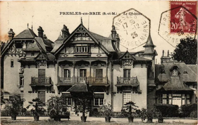 CPA AK PRESLES-en-BRIE - Le Chateau (436767)
