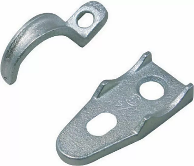 Sigma Electric ProConnex 3/4 in.   D Zinc-Plated Iron Clamp Back and Strap 1 pk