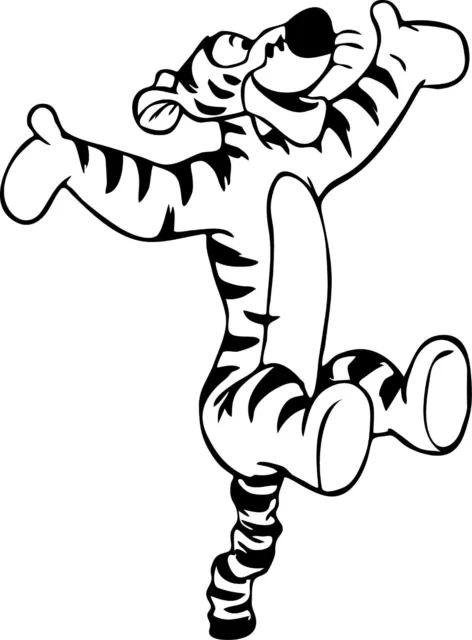 Fenster Wand Fahrzeug Vinyl Aufkleber Winnie The Pooh Tigger Tiger Aufkleber Display