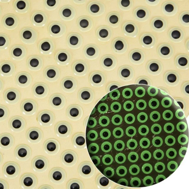 500 Yeux 3D Holographiques Bleus Pour Leurres De Pêche – Parfait Pour La Mouche Et Le Bricolage !