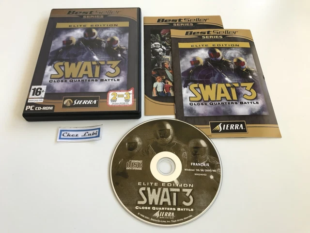 SWAT 3 Close Quarters Battle - Elite Edition - PC - FR - Avec Notice