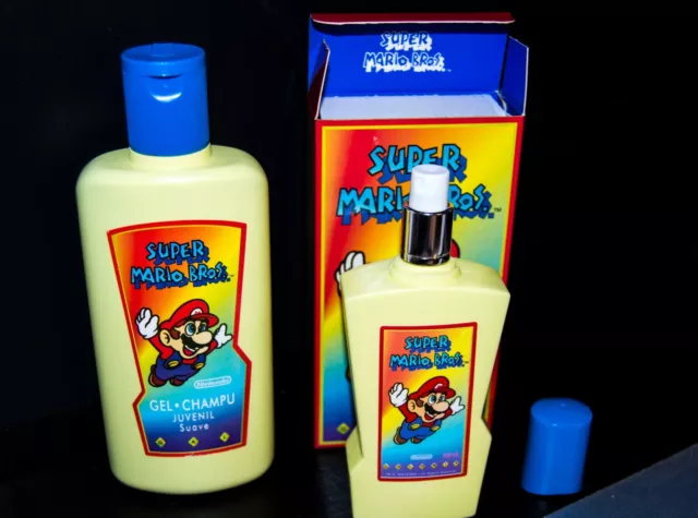 Super Mario Bros Eau De Toilette De 100ml Perfumería Gal + CHAMPU