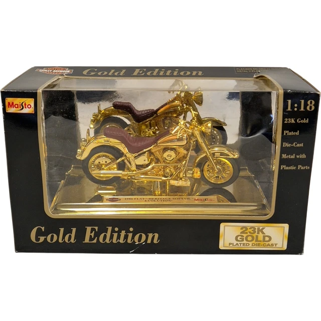 ハーレーダビットソンGOLDEDITION 24K GOLD EDITION 1986 FLST HERITAGE SOFTAIL EVOLUTION HARLEY