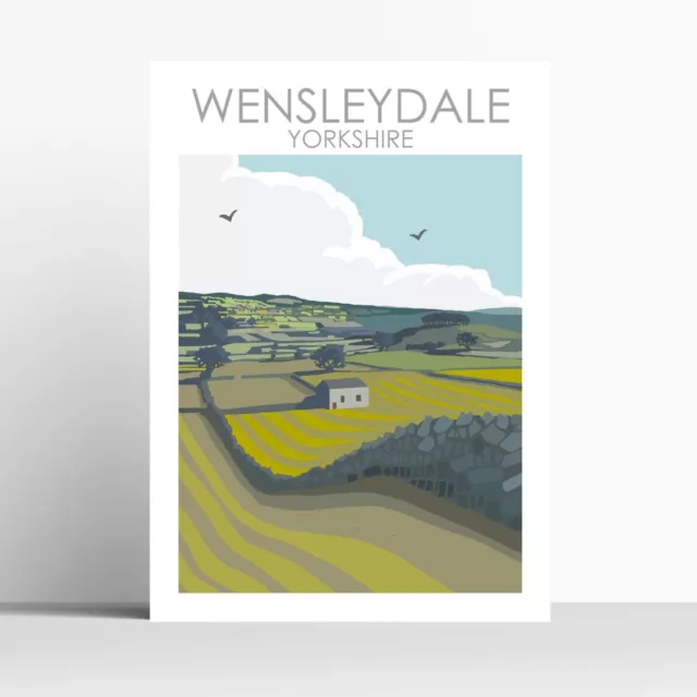 Wensleydale Yorkshire Digital Print