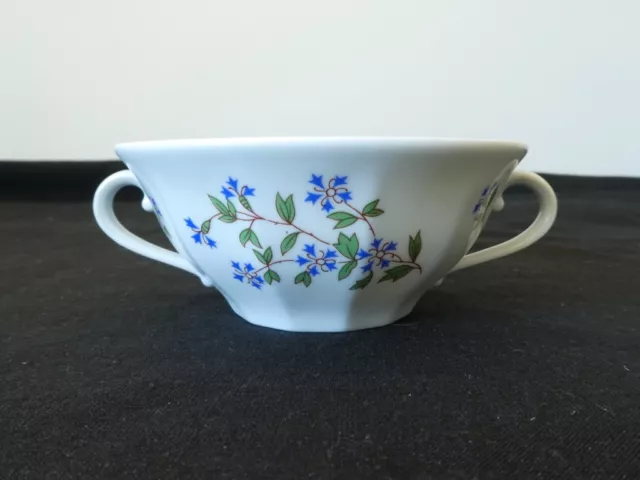 Paire de Dejeuner tasse et sous-tasse en porcelaine LIMOGES BERNARDAUD Léman 3