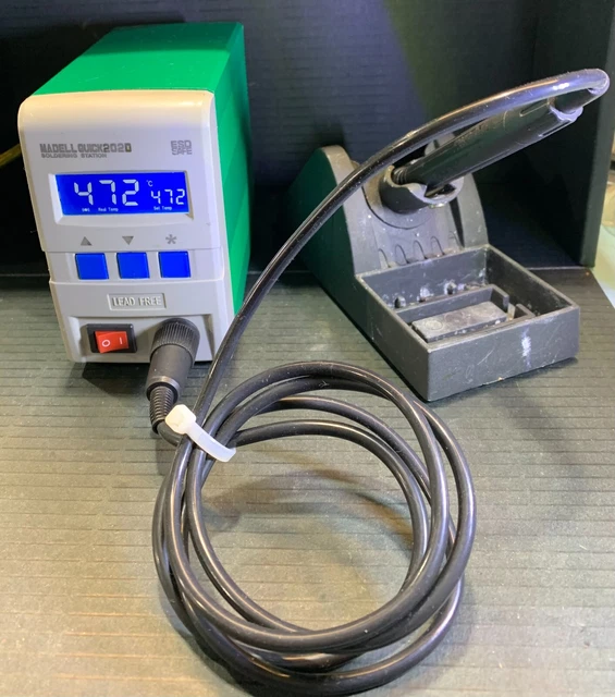 Quick 202D ESD Lead-Free Soldering Station ESD Safe LCD Display 120V