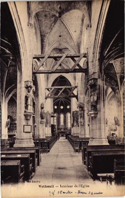 CPA Vetheuil Interior de l'Eglise FRANCE (1330424)
