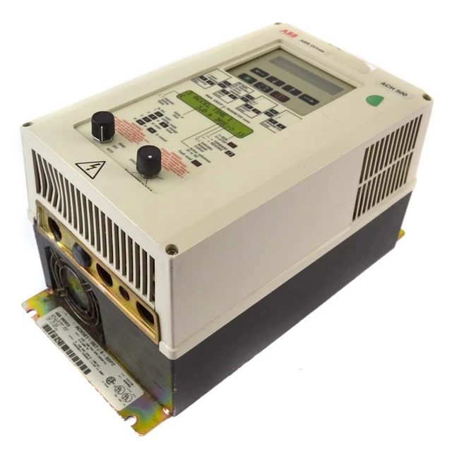 ABB ACH501-007-4-00P2 Variable Frequency VFD Drive 3PH 0-500Hz Vari Torque 7.5HP