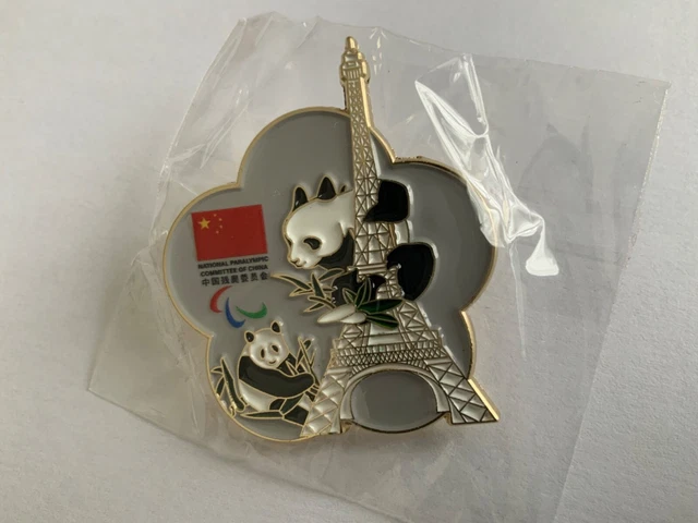 PIN'S JO PARIS 2024 délégation Paralympique Chinoise (CHINA) EUR 81