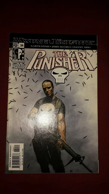 Punisher Vol.4 #34 (December 2003 Marvel) Confederacy Of Ounces Pt.2