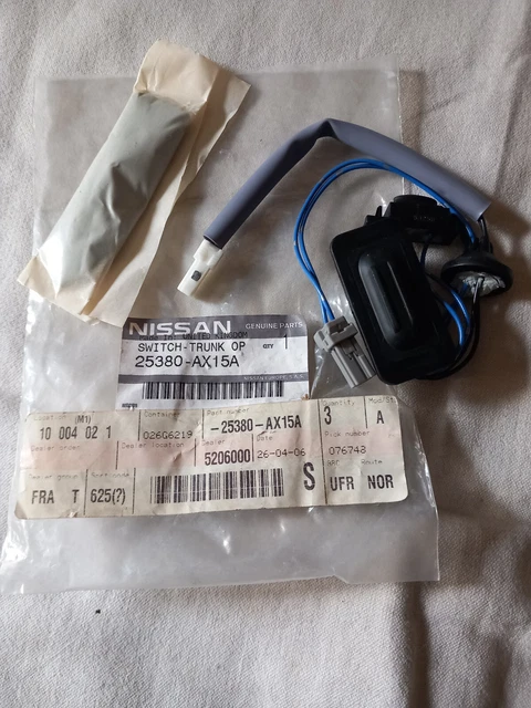 INTERRUPTEUR D'OUVERTURE DE Couvercle De Coffre Pour Saturne Pour