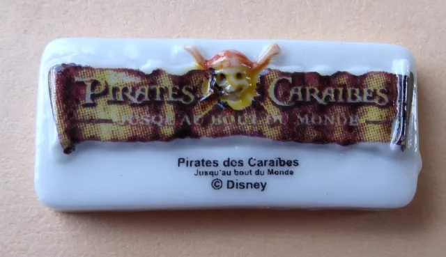 Fève Pirates des Caraïbes Jusqu'au bout du Monde - 2008 - Bannière