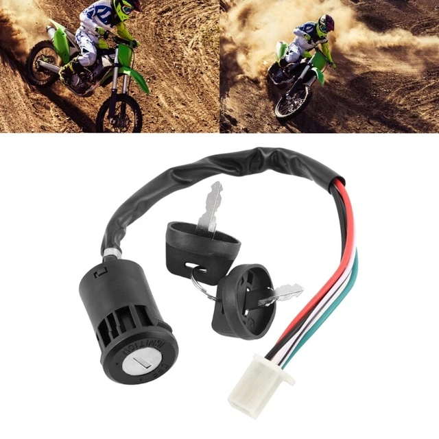 ATV IGNITION KEY Start Switch For Go Kart Dirt Bike Road Motorcycle 4