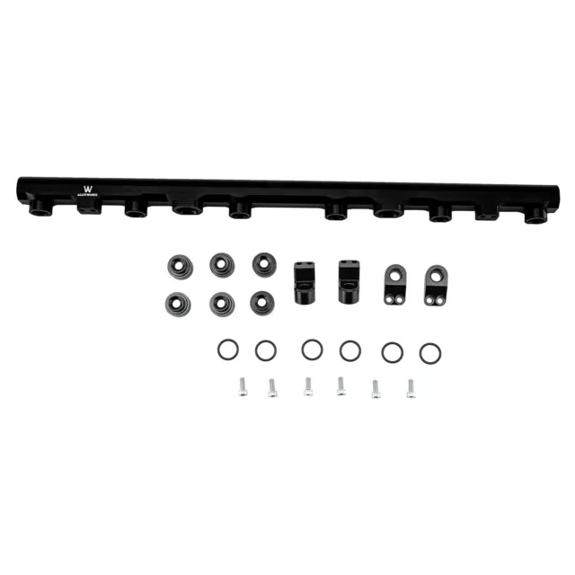 Black Top Feed Fuel Rail Conversion kit fits Toyota 2JZ-GTE / 2JZ-GTE VVTi 93-98