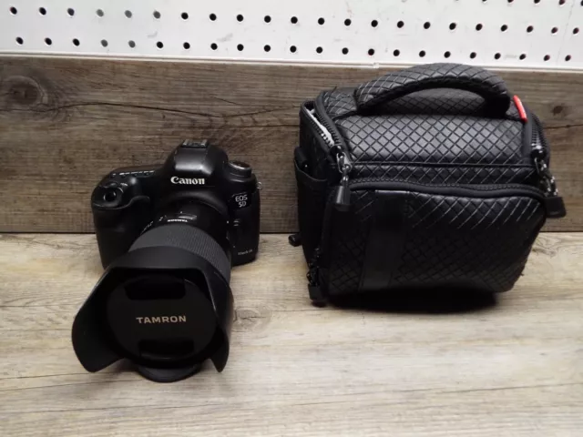 Canon EOS 5D Mark III 22.3 MP Digital SLR Camera Tameron 35mm lens F/1.4