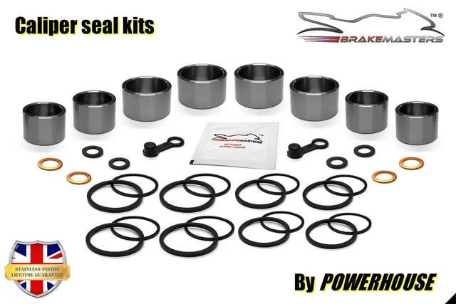 Kit Joints & Pistons D'Étrier De Frein Avant Pour Honda MTX125 R 1992 - Brakemasters - Neuf