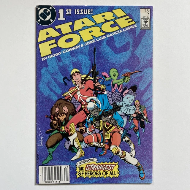ATARI FORCE #1 - 1983 - DC - Conway, Thomas - VG/F