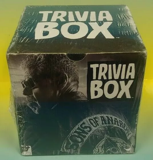 Sons of Anarchy (SOA) Trivia Box Game Trivia Cards Brand New Sealed 20th Fox